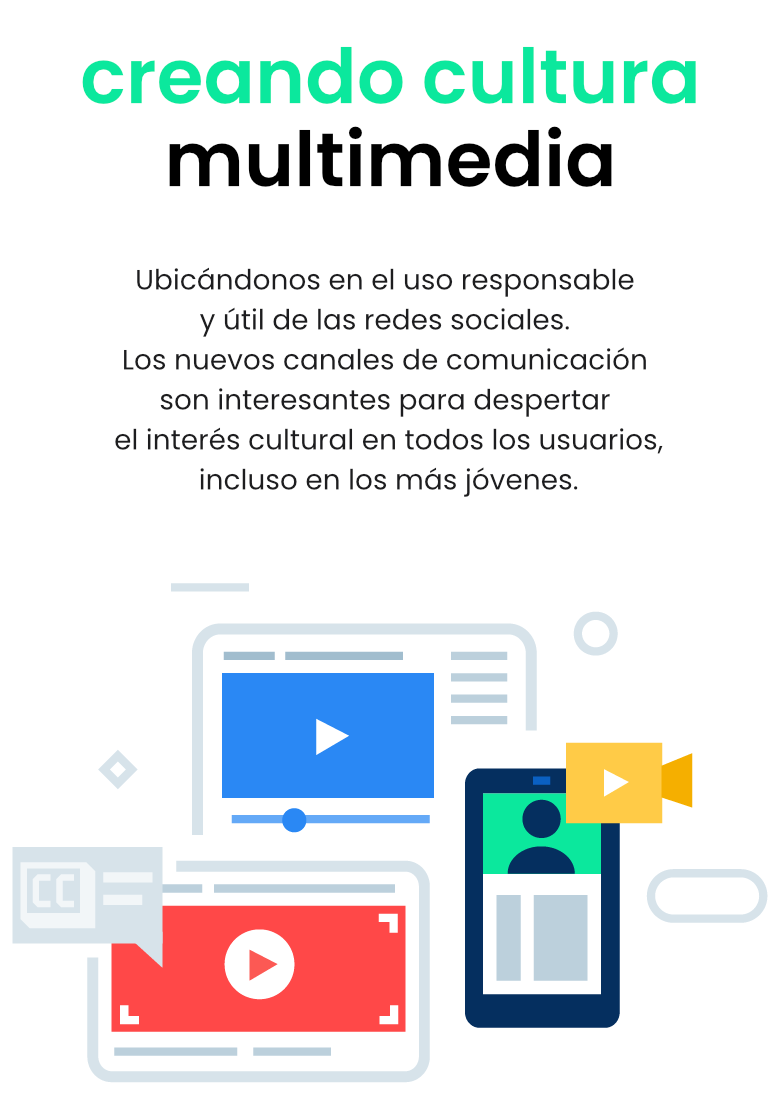 Ubicándonos en el uso responsable y útil de las redes sociales. Los nuevos canales de comunicación son interesantes para despertar el interés cultural en todos los usuarios, incluso en los más jóvenes.